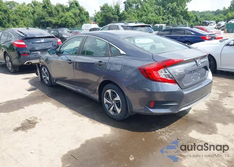 2020 Honda Civic Lx из США, поврежденный, VIN 2HGFC2F61LH596441